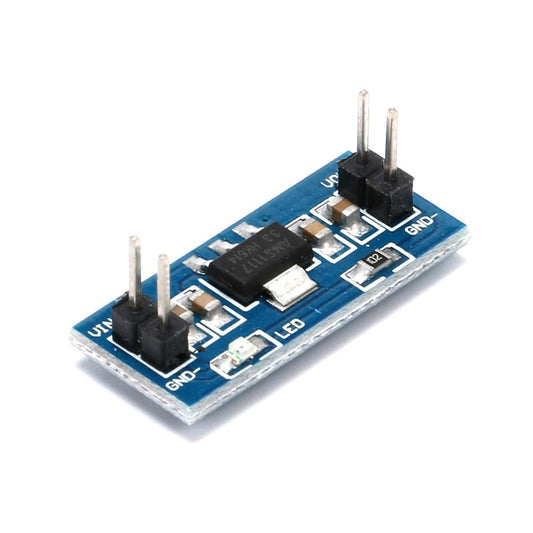 10Pcs AMS1117-3.3V Power Supply Module, DC 4.5V–7V to 3.3V Linear Voltage Regulator Board, 1A Output LDO Converter for arduino, MCU, DIY Electronics