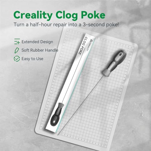 Creality Clog Poke 3D Printer Nozzle Cleaning Kit - color: Clog Poke