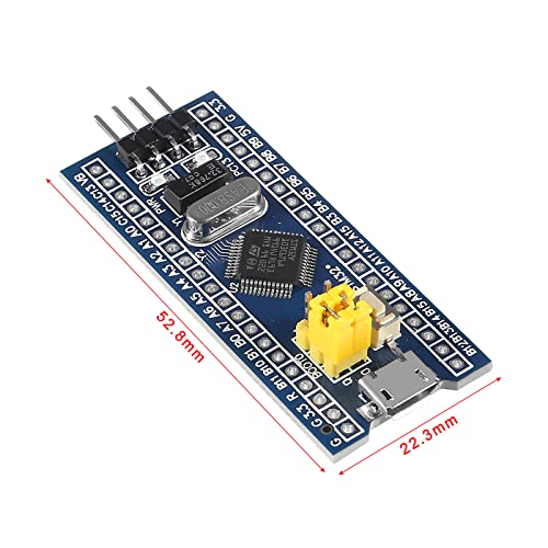 2PCS STM32F103C6T6 ARM STM32 Minimum System Development Learning Board Module - size: 2PCS