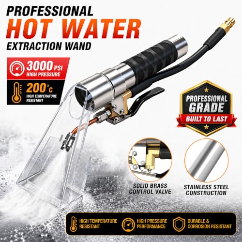 Upholstery Carpet Extractor Wand for Auto Detailing