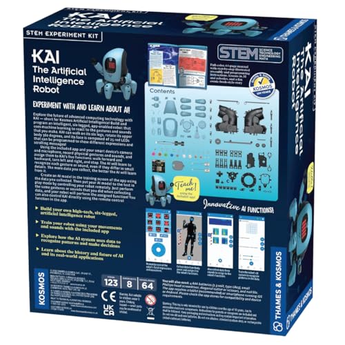 Thames & Kosmos Kai: The Artificial Intelligence Robot | Robotics AI Set