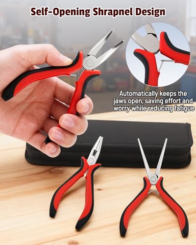 6-Piece Mini Pliers Set
