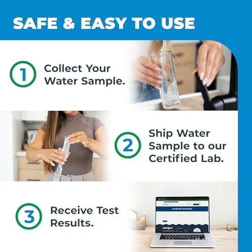 Safe Home Lead in Drinking Water Test Kit- in-Lab - style: LEAD in Drinking Water Test Kit - 1 Lab Test