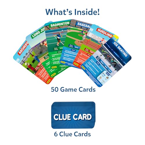 Skillmatics Guess in 10 Trivia Card Game – Sports, Gift for Boys & Girls - style: 7. Sports