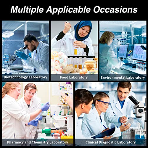 FOUR E'S SCIENTIFIC 1mL Pipette Tips, 500 Pcs Universal Micropipette Tips - size: 1ml