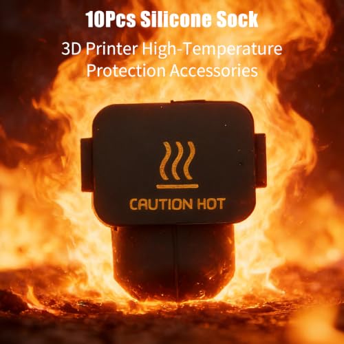 10Pcs Silicone Sock for Bambu Lab A1/A1 Mini