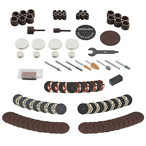 Dremel 709-02 110 Piece All-Purpose Rotary Tool Accessory Kit - size: 110-Pieces