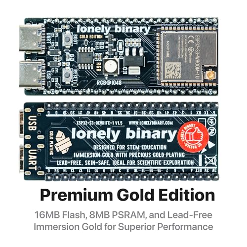 Lonely Binary 3-Pack ESP32-S3 N16R8 IPEX Antenna Terminals for C++