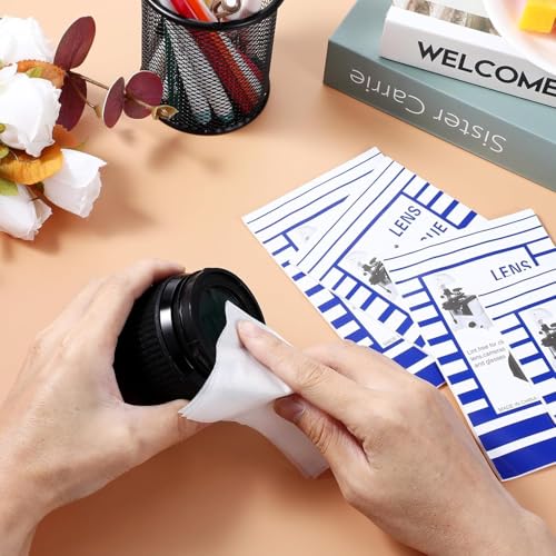 500 Pcs Lens Paper Microscope Lens Tissue Cleaner