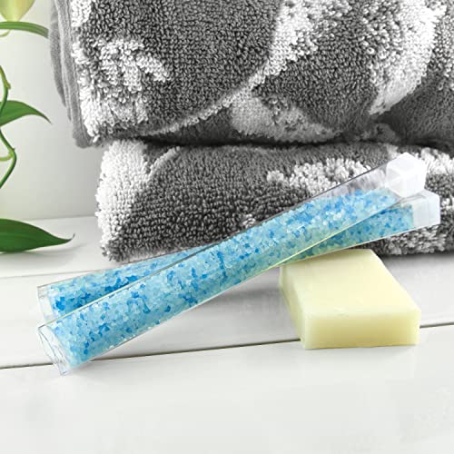 The Beadsmith Clear Plastic Tubes - 6 x .5 Inch Square Tubes - Flat Caps - Use for Beads, Bath Salts, Wedding & Party Favors, Home or Office Storage - Bag of 100 - size: 6" x .5" Square