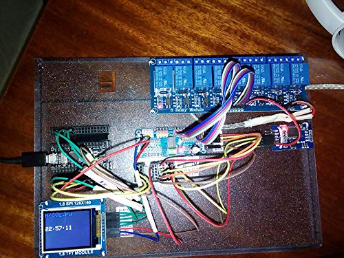 Dorhea PCA9685 16 Channel 12 Bit PWM Servo Driver Board IIC Interface PCA9685 Module Controller Compatible with Raspberry Pi