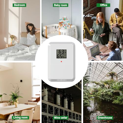 Urageuxy Wireless WiFi Weather Station Anemometer with Solar Wind Speed/Direction, and Indoor Outdoor Thermometer and Hygrometer - style: Weather Station(WiFi)