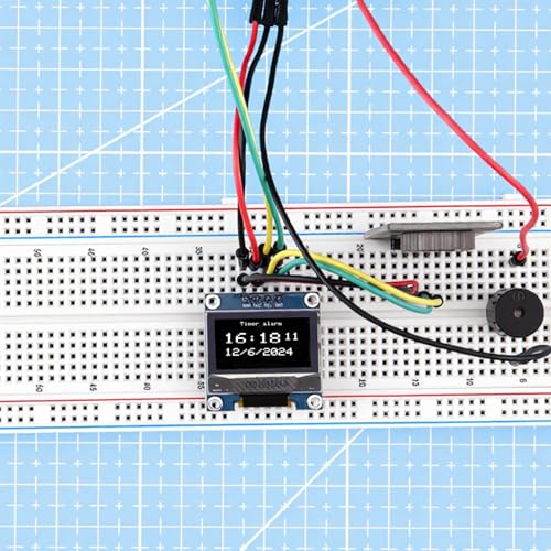 ELEGOO 3PCS 0.96 Inch OLED Display Screen Module, Self-Luminous, SSD1306 - color: Single White
