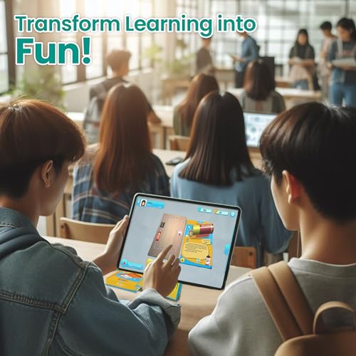 STEM Circuits Learning Kit for Kids | Hands-On Electronics Projects with Augmented Reality Educational Flashcards | Homeschool & Classroom Science Activity with Learning App