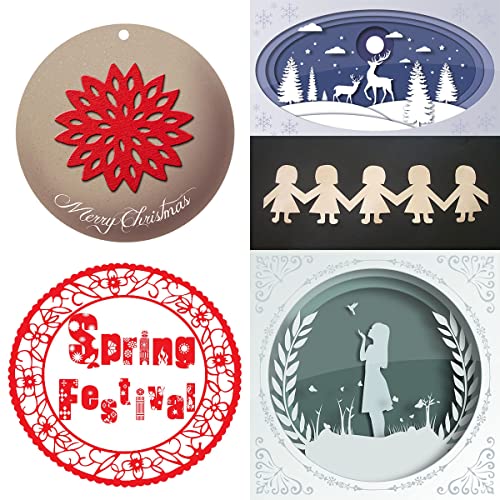 Craft Exact Knife Craft Cutting Tool Paper Cutter Knife Pen Retractable Hobby Knife Blade Art Utility Precision Paper Cutting Carving Tool w/Pocket Clip for DIY Drawing Scrapbooking Tools