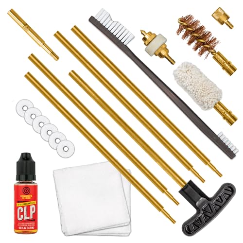 Otis Technology Cleaning Kit with Brass Rods (Select Your Caliber) - size: One Size