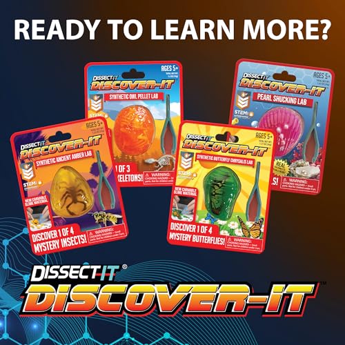 Discover-It Owl Pellet, Science Lab Kit, STEM Toys for Kids, Ages 5+ - style: Owl Pellet