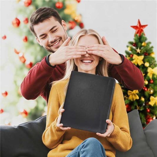 Zippered 3 Ring Portfolio Binder, Padfolio Organizer for Men Women - color: Black, size: Zipper Portfolio(13.7"x11"x1.57")