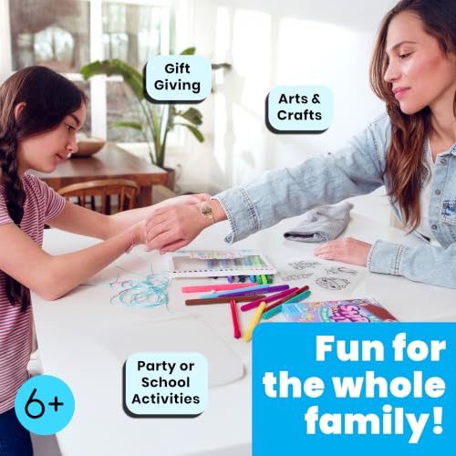 Ooly DIY Shrink Art Bracelet Kit, 24 Pc – BFF - color: BFF Bracelet Kit