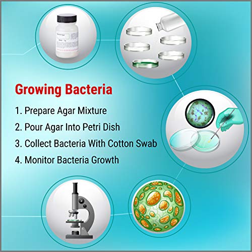 AmScope SK-103 Microbiology Science Fair Kit for Growing Bacteria