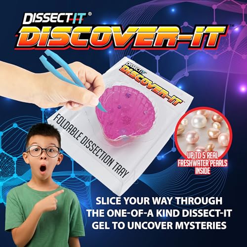 Discover-It Pearl Oyster, Science Lab Kit, STEM Toy for Kids, Ages 5+