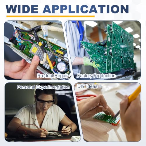 5Pcs 22x10cm PCB Prototype Board w 40-Pin Headers, Green - size: 22x10cm(2.54mm Pitch/1.5mm T)