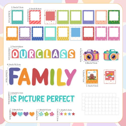 Back to School Bulletin Board Our Class is a Family Bulletin Board Decor - color: Famliy