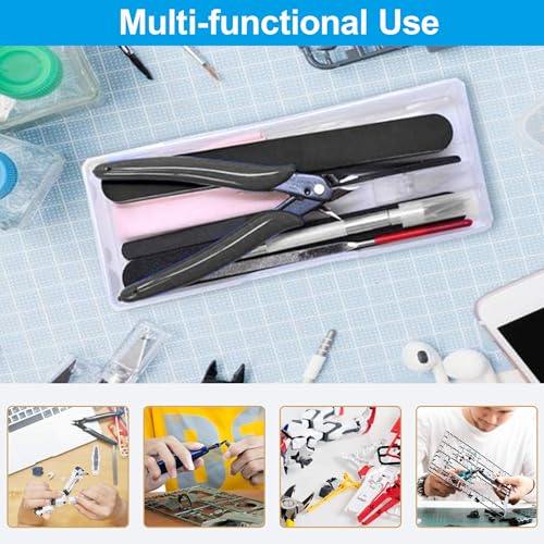 Micro Wire Cutters Precision Flush Cutter Pliers for Jewelry Making Electronics Craft 5 Inch Mini Side Cutting Nippers for Zip Ties Plastic Models and Hobby Projects 2PCS Black