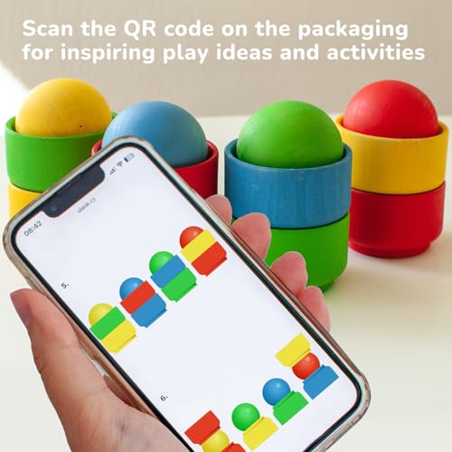 Ulanik Balls in Nests Starter Kit Montessori Toys for 1 Year Old