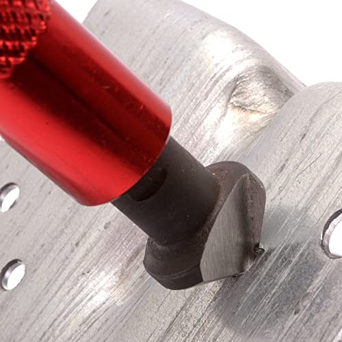 AFA Tooling 90-Degree Countersink Hand Reamer, HRC64 HSS, Knurled Handle - style: Countersink Reamer