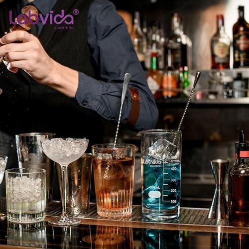 Glass Beaker, Vol. 3000ml, 3.3 Borosilicate Griffin Low Form with Printed Graduation,LVA022 - style: Vol.3000ml