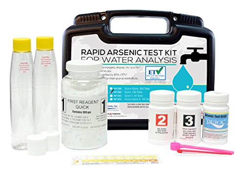 Industrial Test Systems Quick 481396 Arsenic for Water Quality Testing, 100 Tests, 12 Minutes Test Time