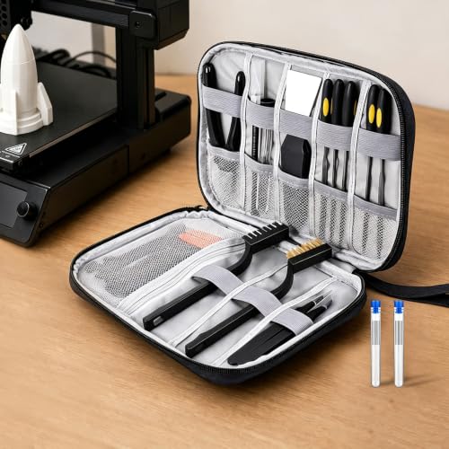 3D Printer Tool Accessories Set with Storage Bag for FDM Resin Printers