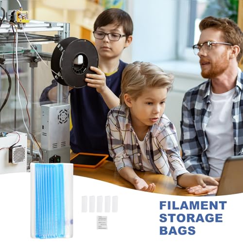 MECCANIXITY 50pcs Filament Vacuum Storage Bags 11x13 Plus Size 3D Printer