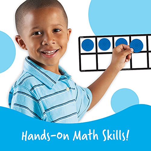 Learning Resources Giant Magnetic Ten Frame Set - style: GIANT MAGNETIC TEN-FRAME SET