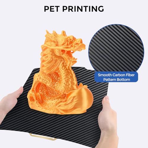Double Sided PEO PET Build Plate for Bambu Lab A1/P1P/X1C/X1/X1E/P1S - size: 257*257mm