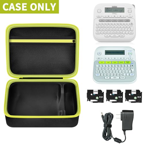 GWCASE Label Maker Case for Brother P-Touch PT-D220/ PT-D210, Box Only - color: Black