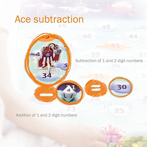 Pet Me & Cloud Hoppers Math Combo Pack - Multiplication, Division, Addition, and Subtraction Games for Kids Ages 5-10 | STEM Learning Toys for Homeschool, Classroom, or Family Game Night - style: Subtraction + Divison
