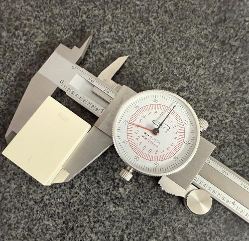 iGAGING 6-Inch 150 mm Dial Caliper, Dual Reading Scale, Metric and SAE Standard Measurement
