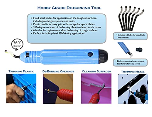 Economy 3D Printer Tool Kit - All The 3D Printing Tools & Accessories Needed to Remove, Clean & Finish 3D Prints for Adhesion Print Removal Print Clean-Up and 3D Printer Maintenance - size: Economy Grade 43pc