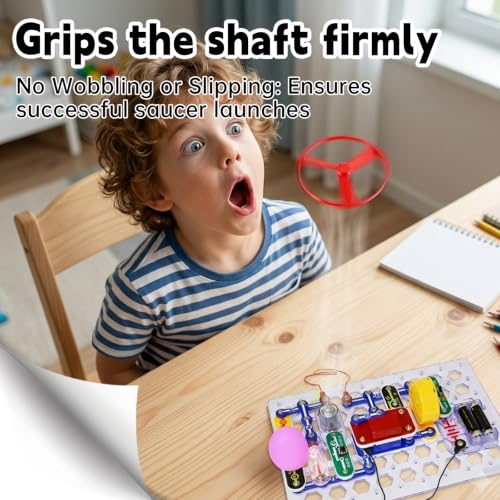 4-Pack Heavy-Duty Replacement Fans for Snap Circuits, 3D Printed Propeller