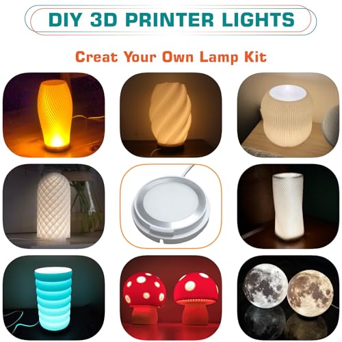 3D Printer LED Lamp Kit 001 Compatible with Bambu Lab 2pack Warm White - color: Warm white 2700K