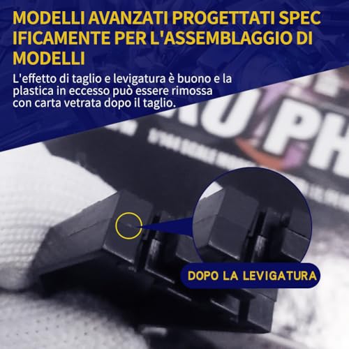 stedi 4.7-inch Model Nippers, Ultra-thin Double-edged, Non-slip Grip - style: Double-edged (Black_Most people's choice)