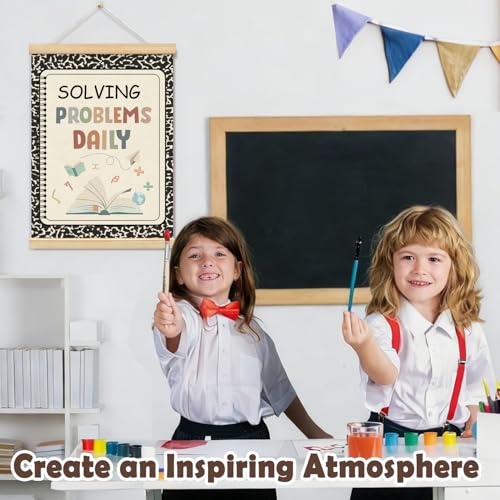 Math Classroom Decor,Classroom Wall Art Decor - color: daily