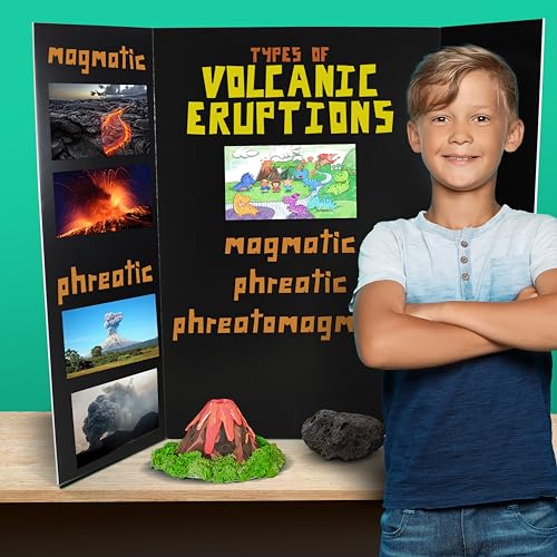 Flipside Products 36” x 48” Foam Project Boards for Presentations, Science Fair, School Projects, Event Displays and Trifold Picture Board - Single-Sided Black 3/16'' Thick - 10 Pack - color: Black, style: 10 Pack