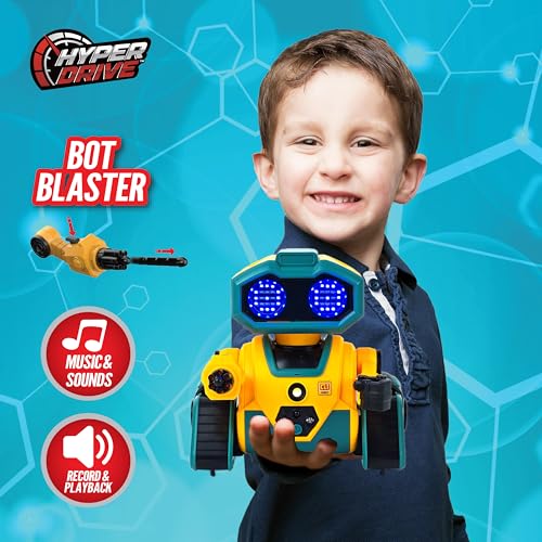Hyper Drive Smart-Bot Coding Robot Kit for Kids – STEM Robotics Toy with Easy Programming for Beginners – Build, Code & Play Educational Robot