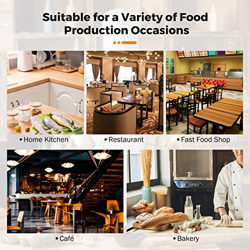 BEAMNOVA 4-Channel Kitchen Timer for Restaurant Digital Cooking Timer