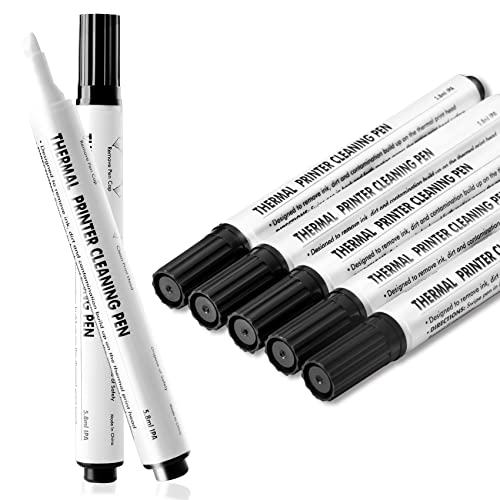Thermal Printer Printhead Cleaning Pen - ZHYIN Thermal Pen Cleaner Printhead Cleaning Kit, Print Head Cleaning Pen for Card Printer Thermal Printer (20PCS) - size: 20PCS