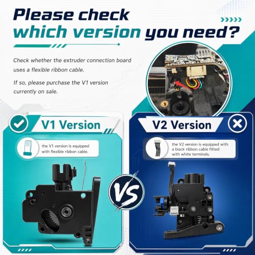 Original AD5X Filament Feeding Assembly for Flashforge AD5X,V1 Version AD5X 3D Printer Filament Extruder Assembly with Precision Fit, Stable Feeding for AD5X Nozzle & Filament Cutter - color: Ad5x Extruder Assembly