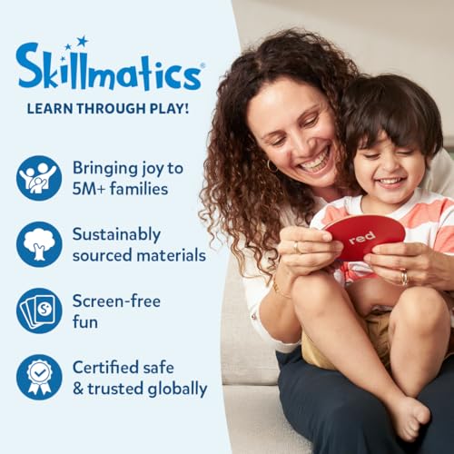 Skillmatics Guess in 10 Card Game Disney Princess – Gift for Preschool Kids - style: 6. Disney Princess